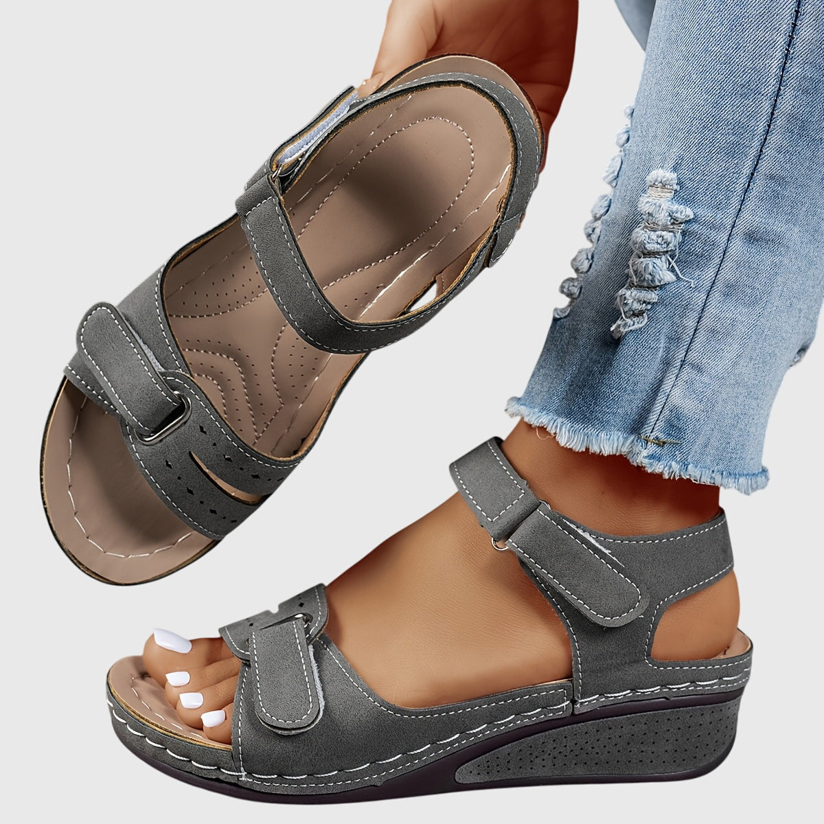 The Hills Nashville Crystal Women's Orthopedic Sandals Comfort Support