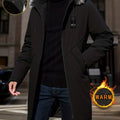 Harper & Wells Men's Lincoln Hooded Mid-Length Parka Jacket