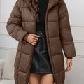 Harper & Wells Women's Camilla Hooded Longline Puffer Coat
