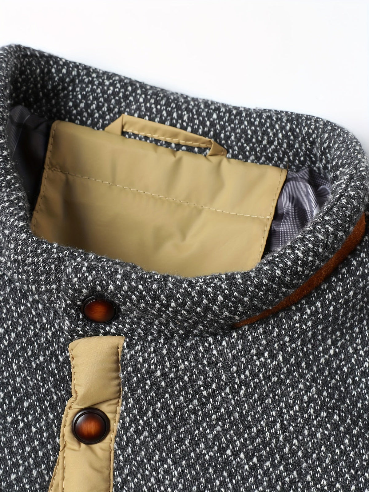 Harper & Wells Men's Gideon Quilted Stand-Collar Jacket