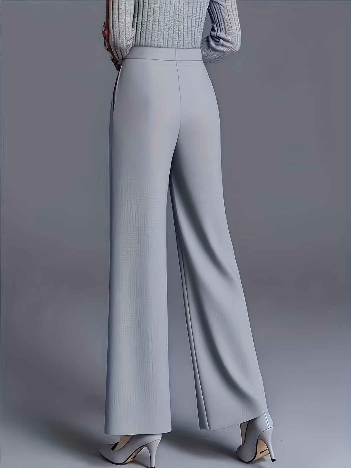 Haven Beck Women's Claudia High-Waisted Wide-Leg Pants