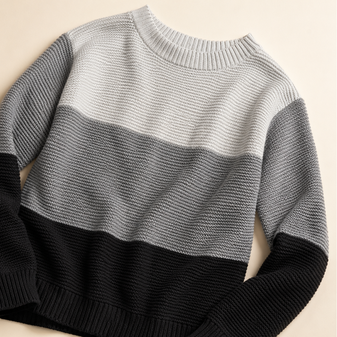 Unisex Frances Signature Colorblock Knit