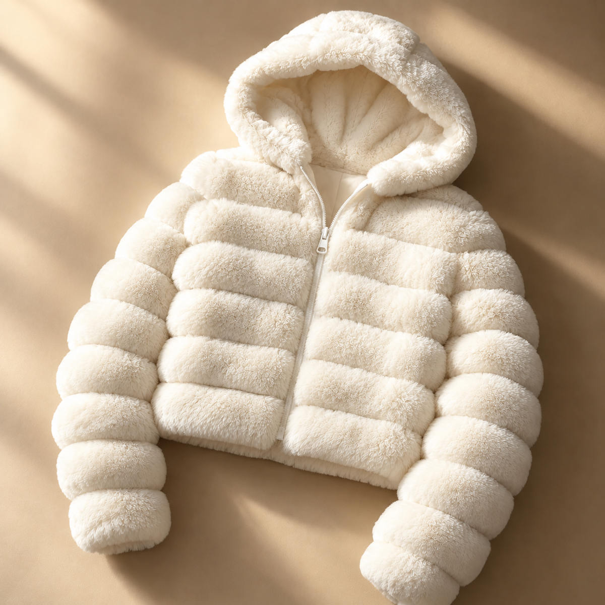 Unisex Sutton Chalet Jacket Hooded Faux Fur