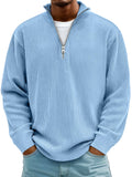 Clarkson New York Calixto Men's Half-Zip Pullover Sweater