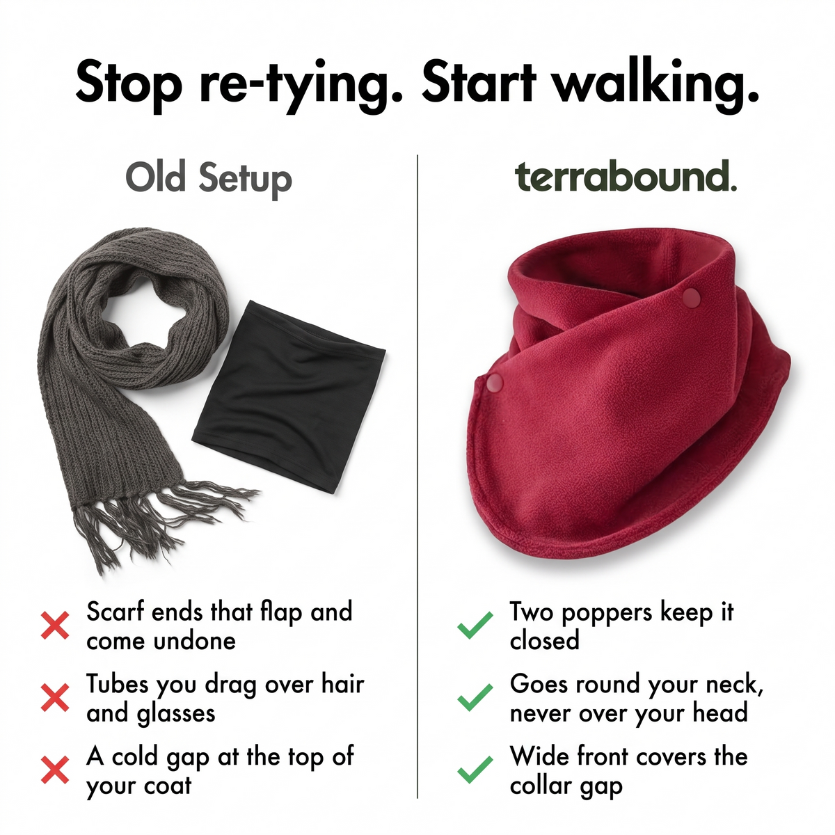 Fleece Snood Neck Warmer