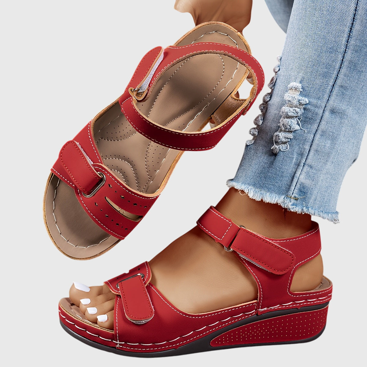 The Hills Nashville Crystal Orthopedic Women's Sandals Comfort Slip-On