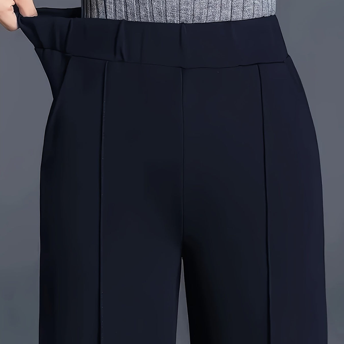 Haven Beck Women's Claudia High-Waisted Wide-Leg Pants