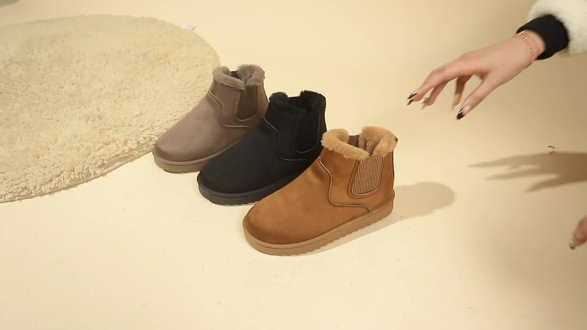 Harper & Wells Women's Adrienne Cozy Platform Ankle Boots