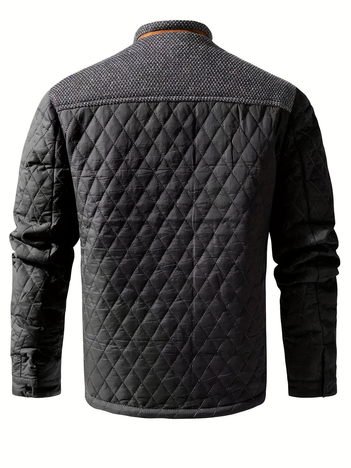 Harper & Wells Men's Gideon Quilted Stand-Collar Jacket