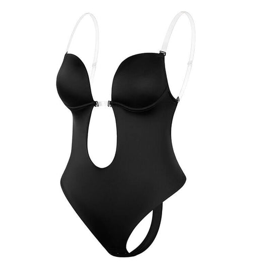 LumiNovi Deep V Backless Body Shaper Medium-Firm Control