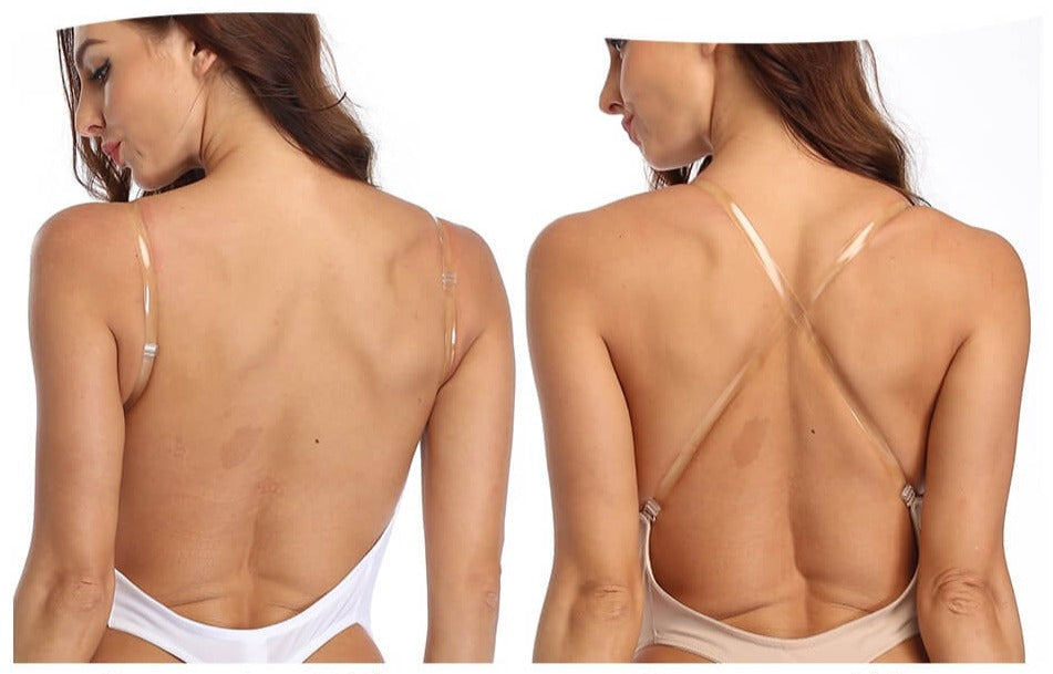 LumiNovi Deep V Backless Body Shaper Medium-Firm Control