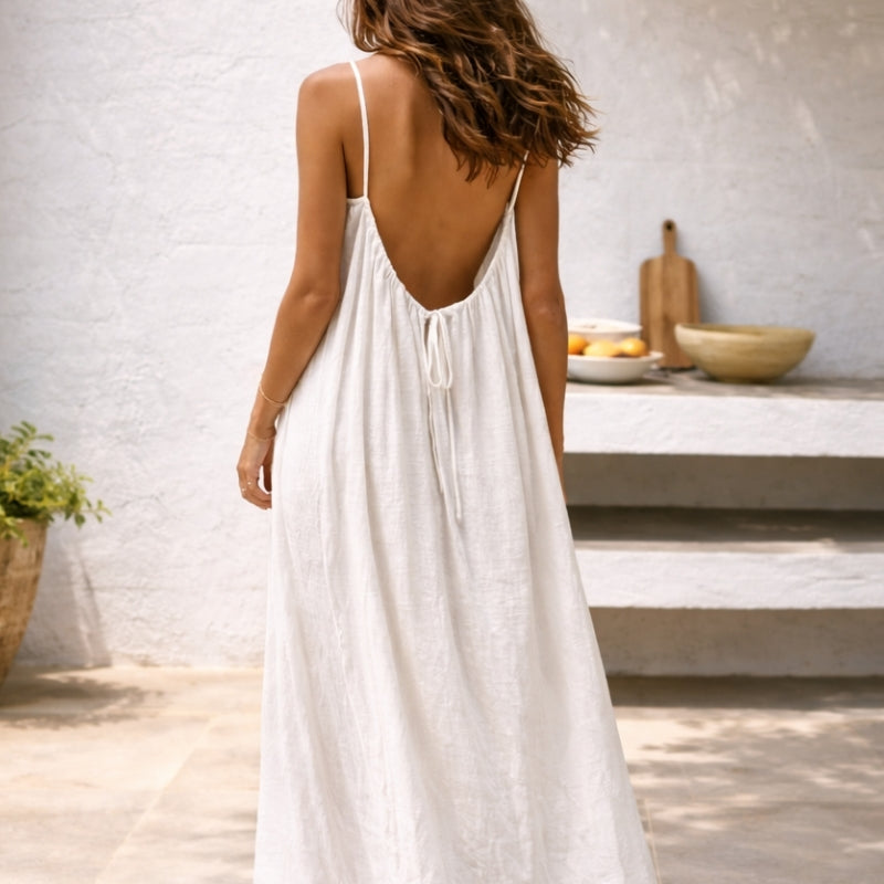 Mayberry Lena Women's Spaghetti Strap Maxi Sundress