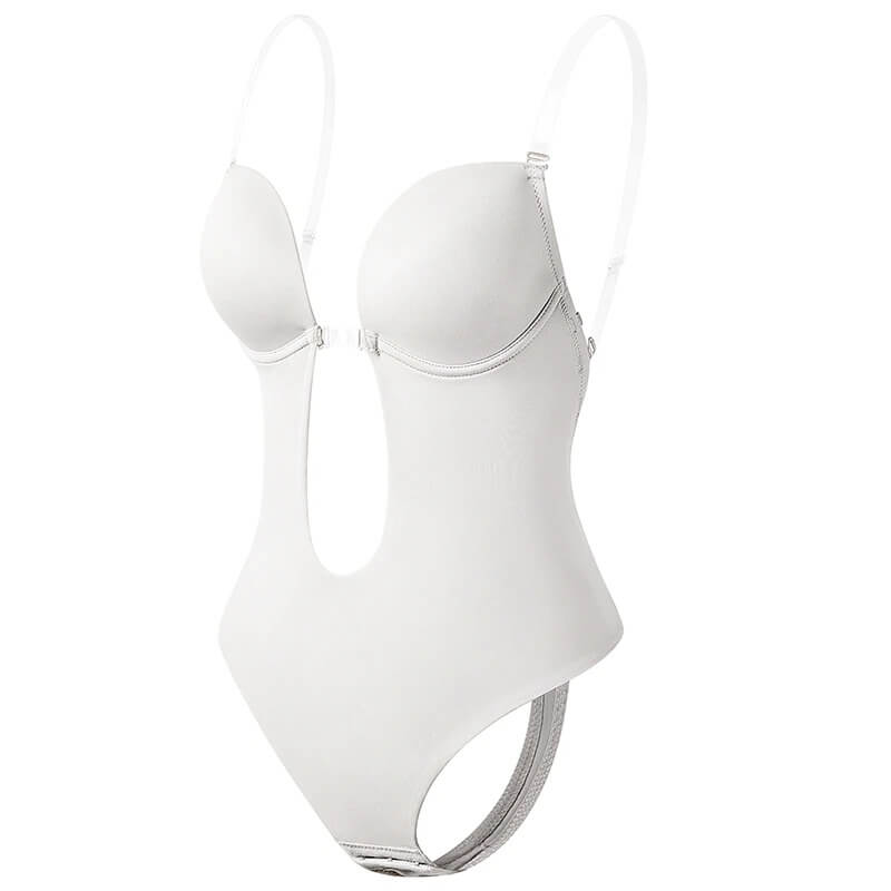 LumiNovi Deep V Backless Body Shaper Medium-Firm Control