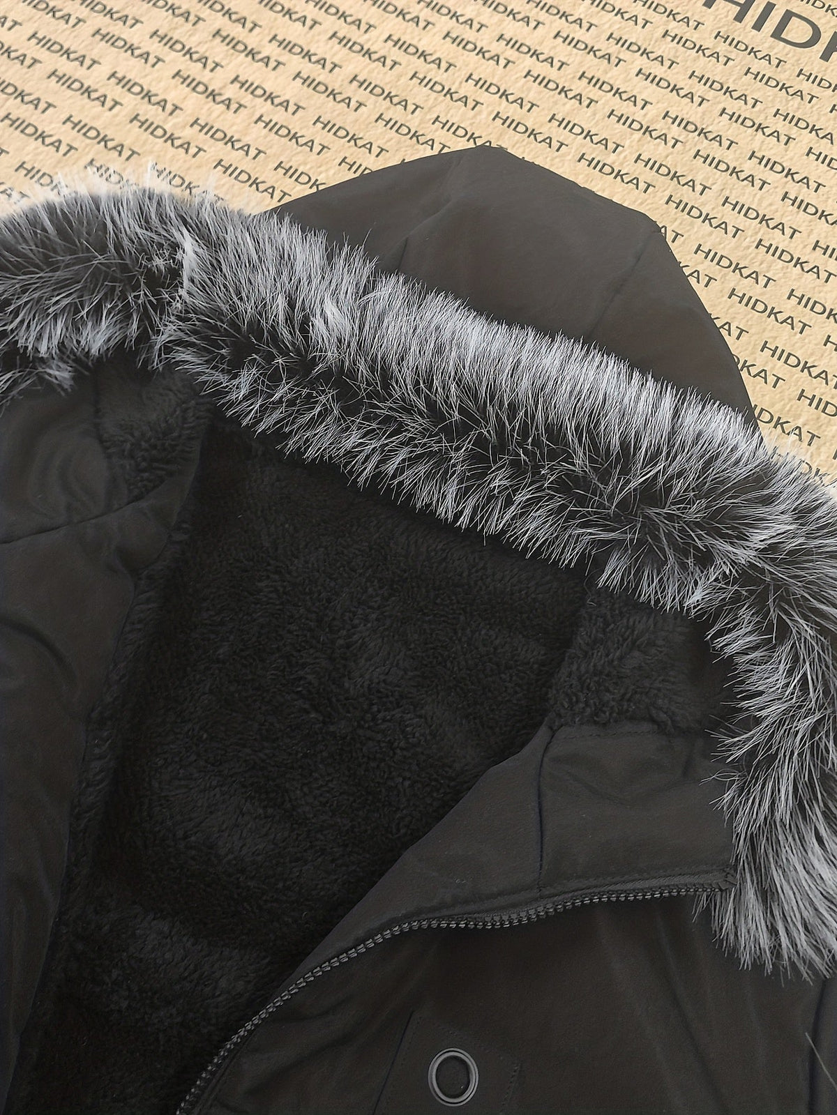 Harper & Wells Men's Lincoln Hooded Mid-Length Parka Jacket