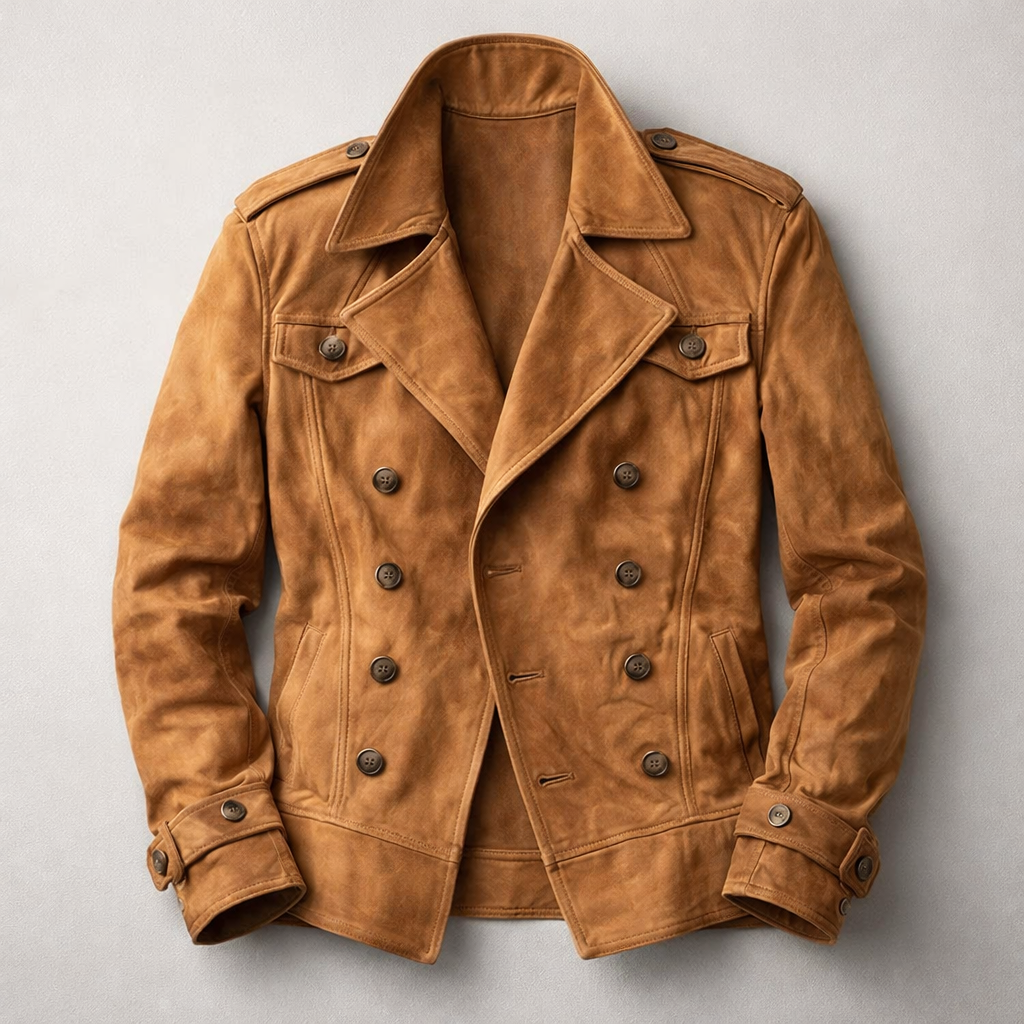 Haven Beck Men's Douglas Suede Coat