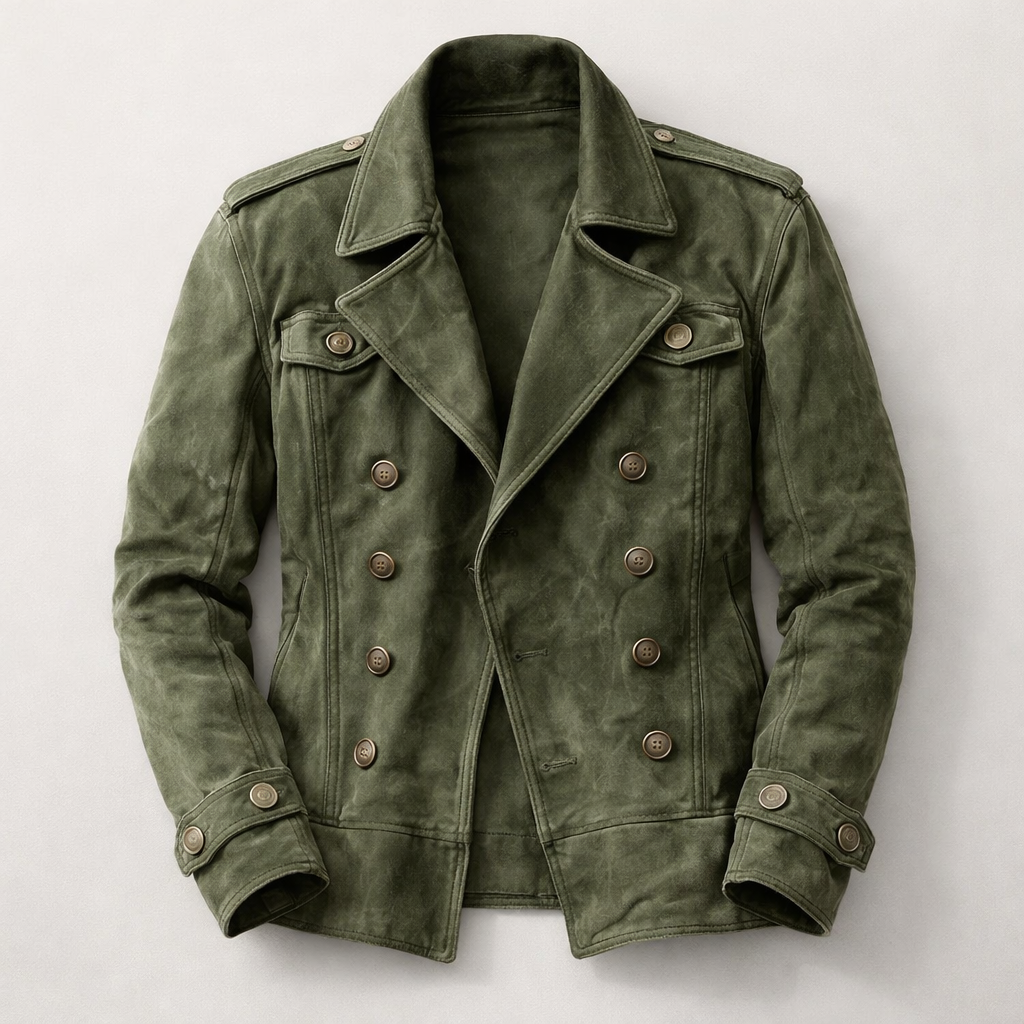 Haven Beck Men's Douglas Suede Coat