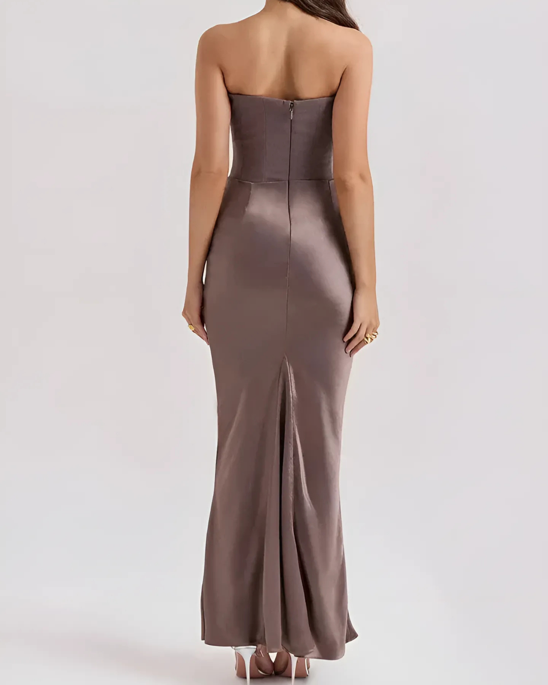 The Hills Nashville Claire Women's Strapless Draped Maxi Dress