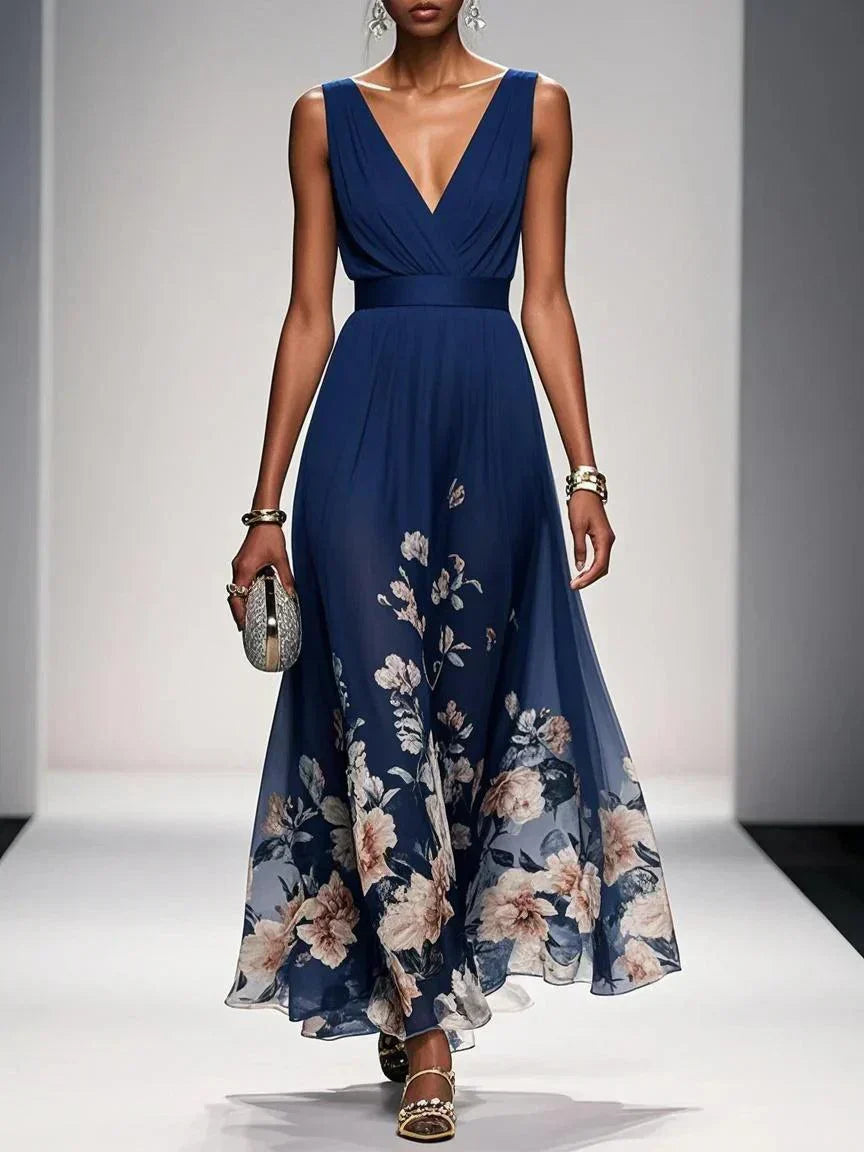 The Hills Nashville Isabella Women's Floral Print Wedding Guest Dress