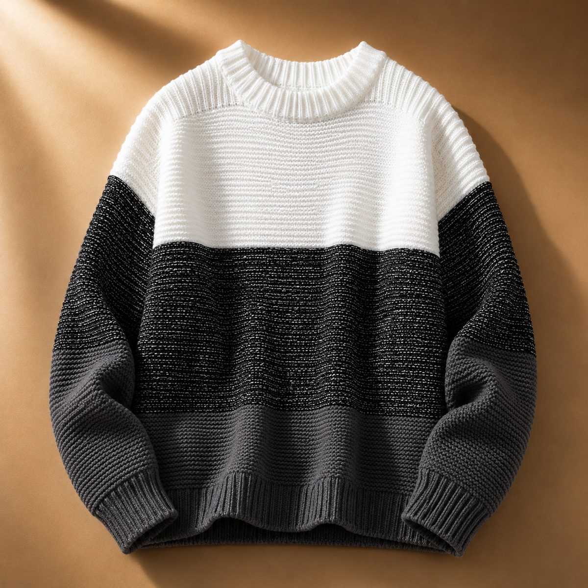 Unisex Frances Signature Colorblock Knit