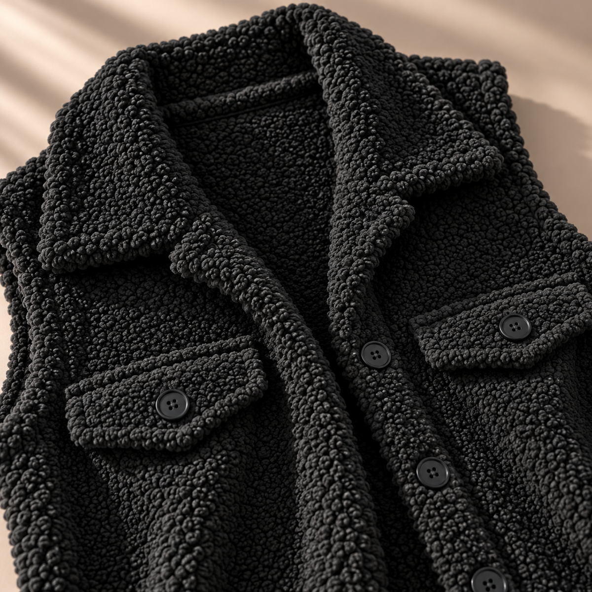 Unisex Frances Teddy Vest Fleece