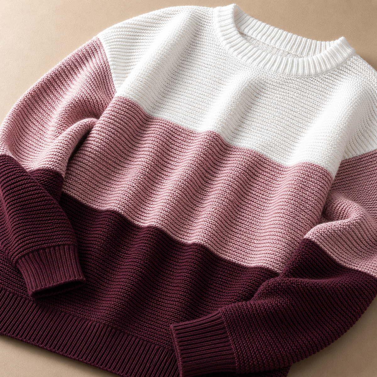 Unisex Frances Signature Colorblock Knit