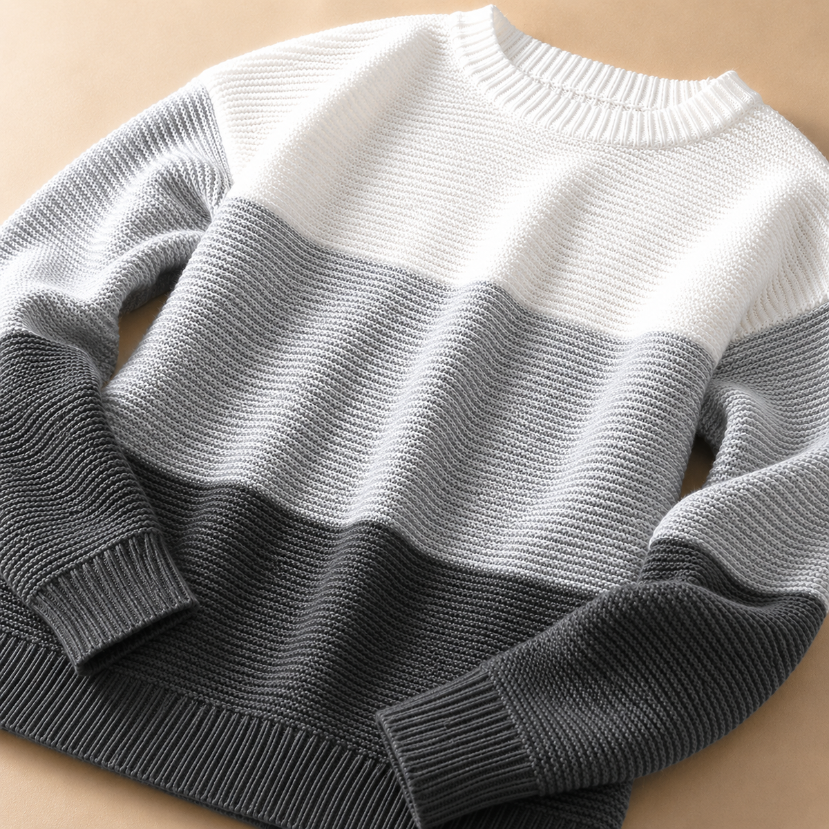 Unisex Frances Signature Colorblock Knit