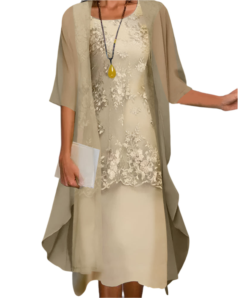 The Hills Nashville Caroline Women's Wedding Guest Midi Dress