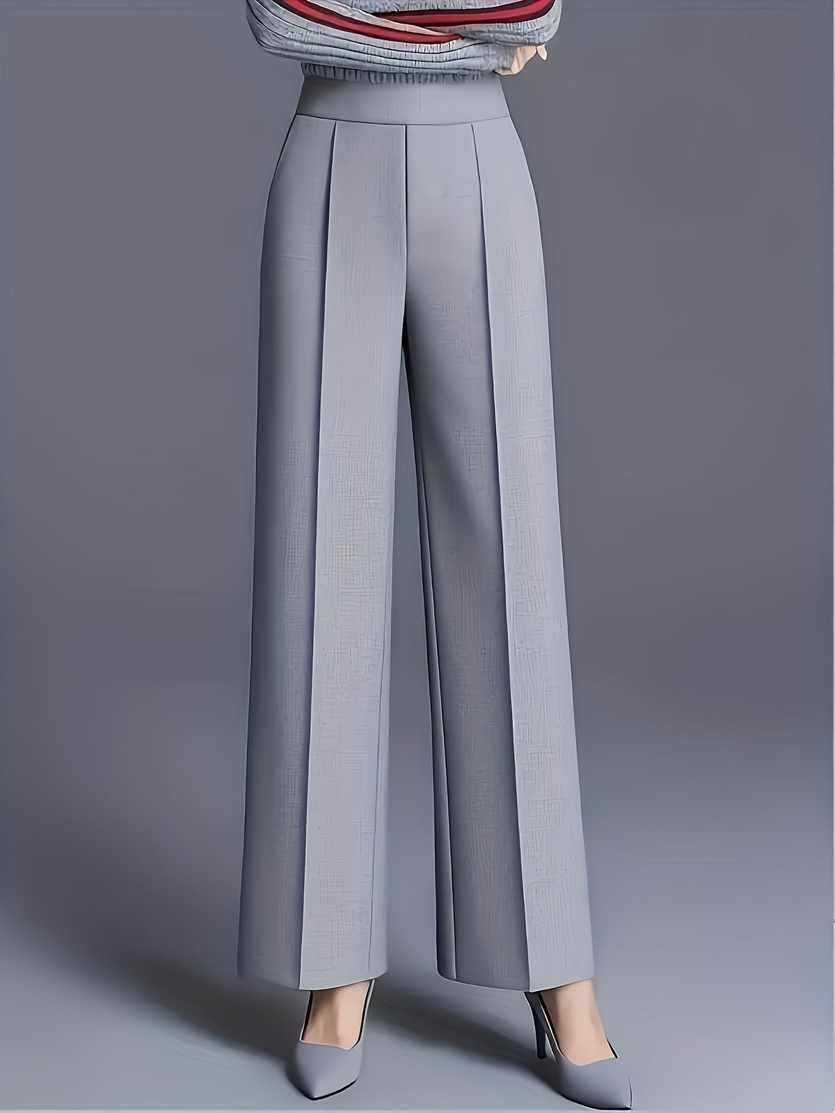 Haven Beck Women's Claudia High-Waisted Wide-Leg Pants