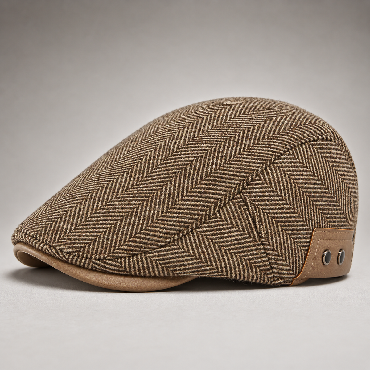 Men's Thornton Herringbone Driving Cap