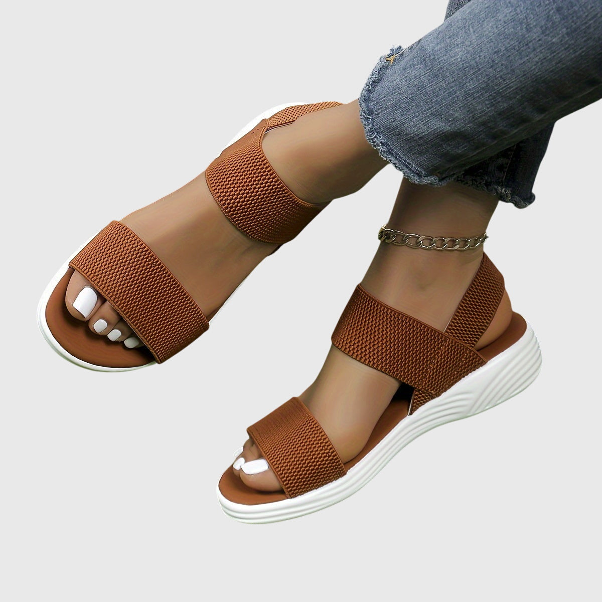 Emila Women's Lightweight Orthopedic Sandals with Adjustable Arch Support Straps