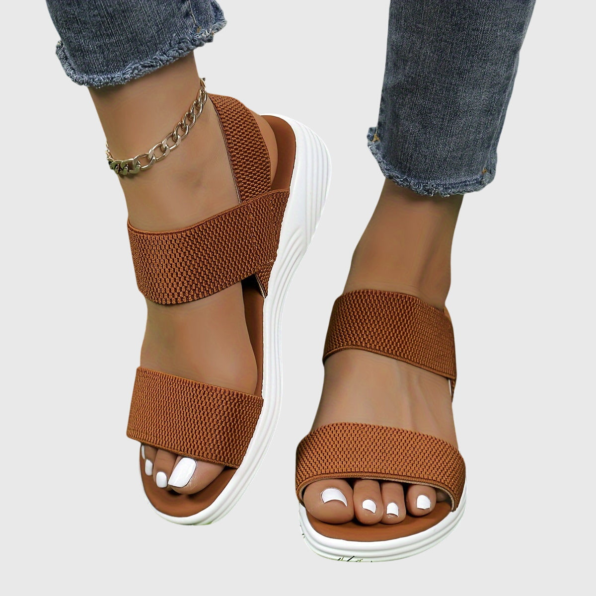 Emila Women's Lightweight Orthopedic Sandals with Adjustable Arch Support Straps