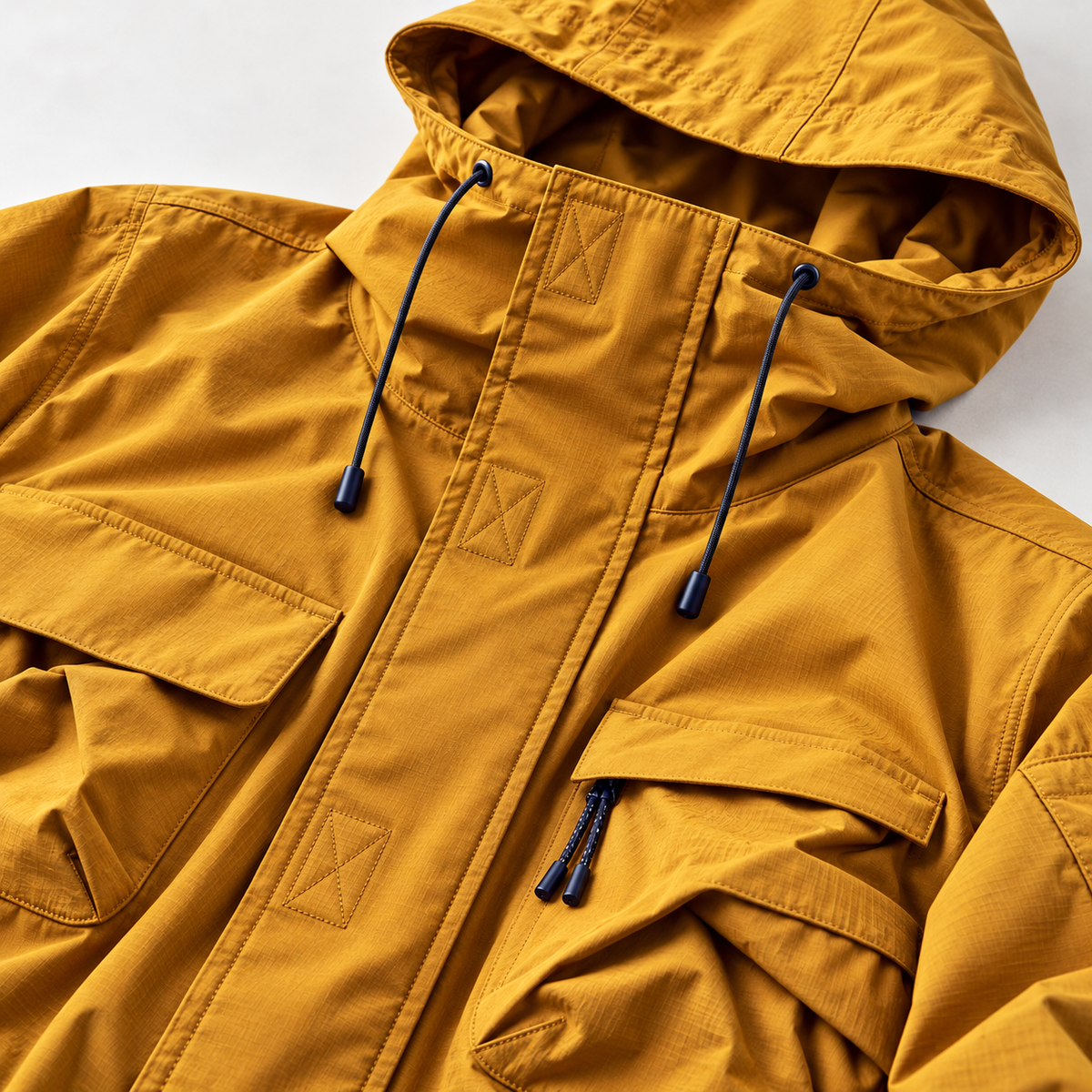 Unisex Pascal Utility Jacket Hooded Cargo