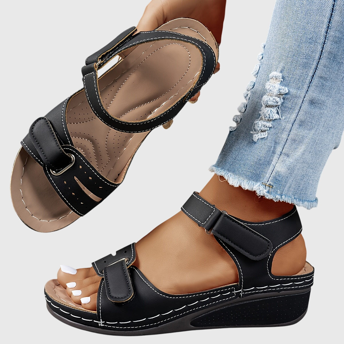 The Hills Nashville Crystal Women's Orthopedic Sandals Comfort Support