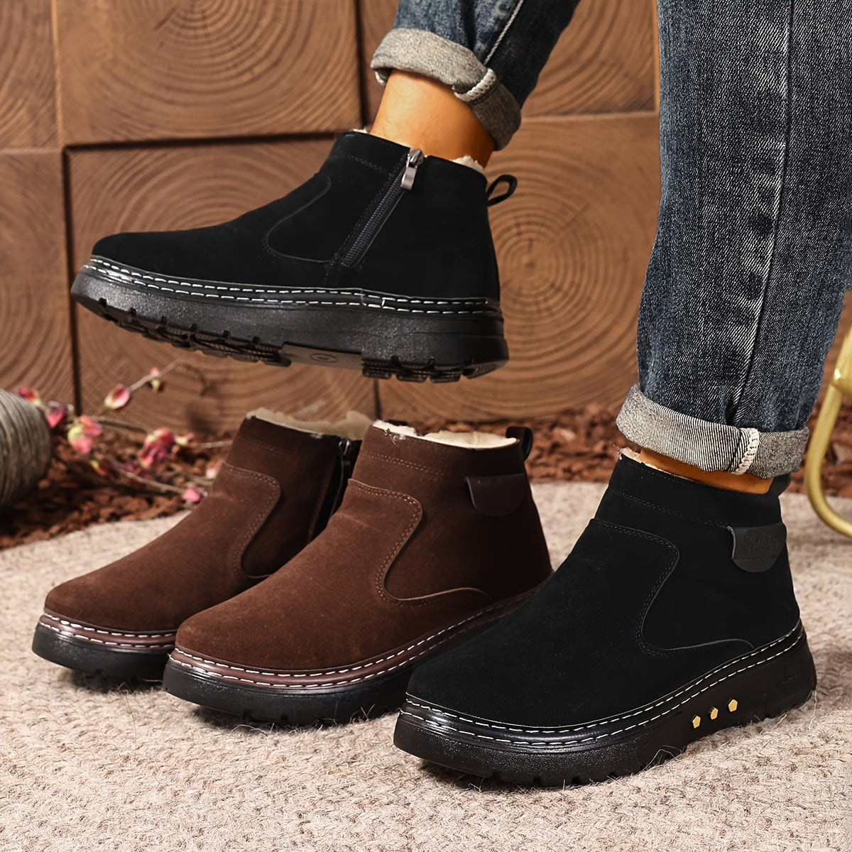 Maxwell Cozy Everyday Ankle Boots