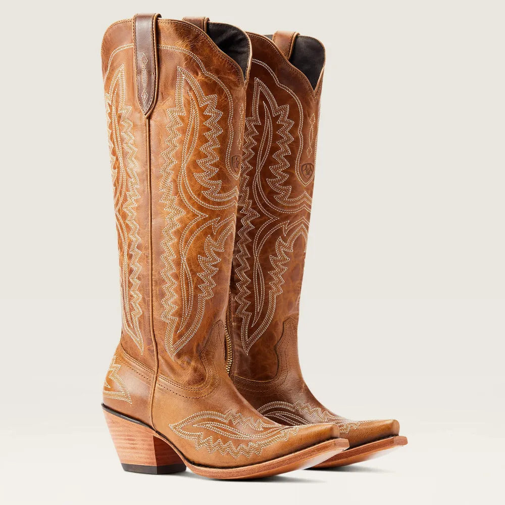 Women's Bernadette Western Knee High Cowboy Boots