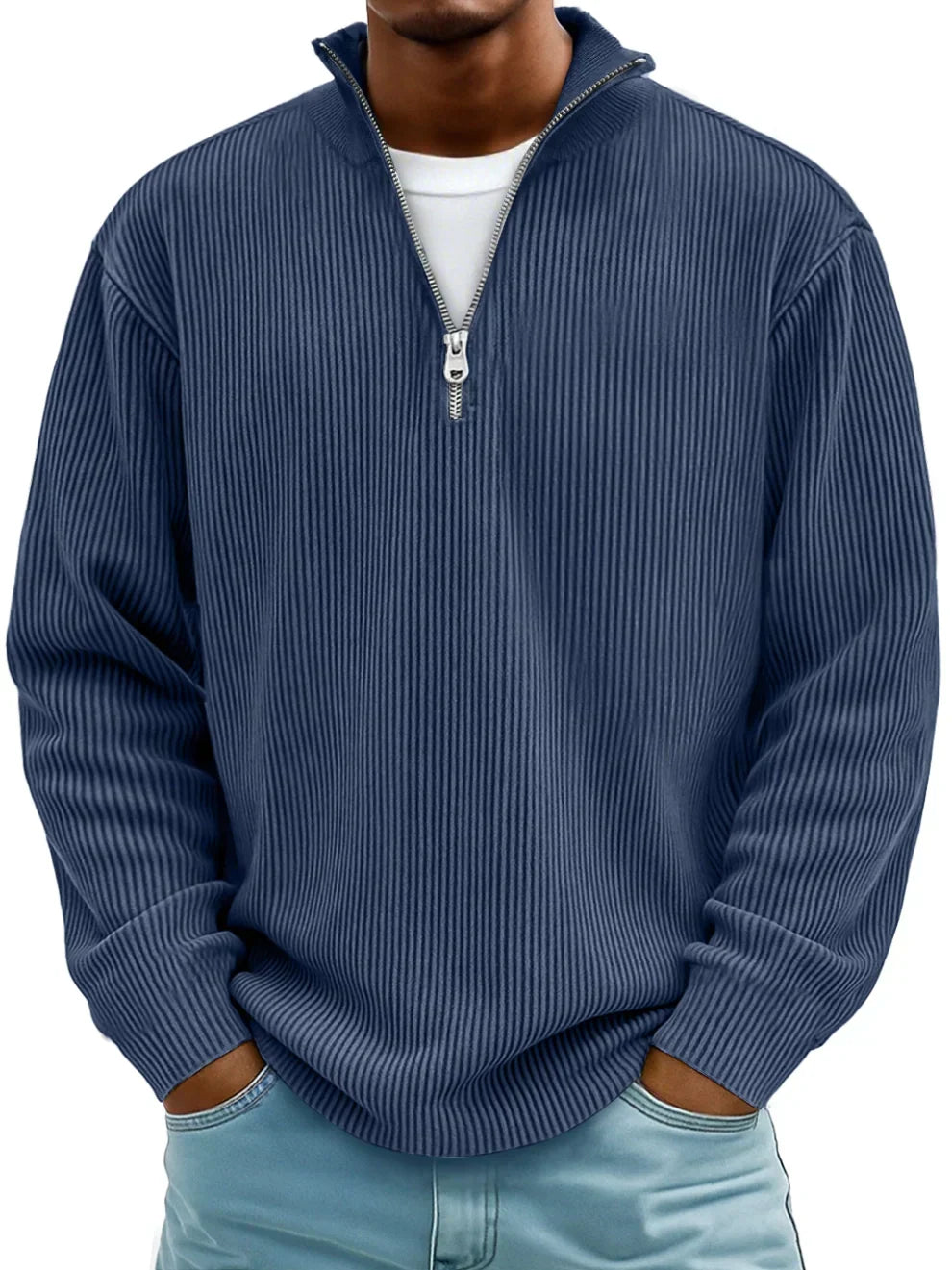 Clarkson New York Calixto Men's Half-Zip Pullover Sweater