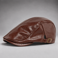 Men's Raybourne Leather Driving Cap