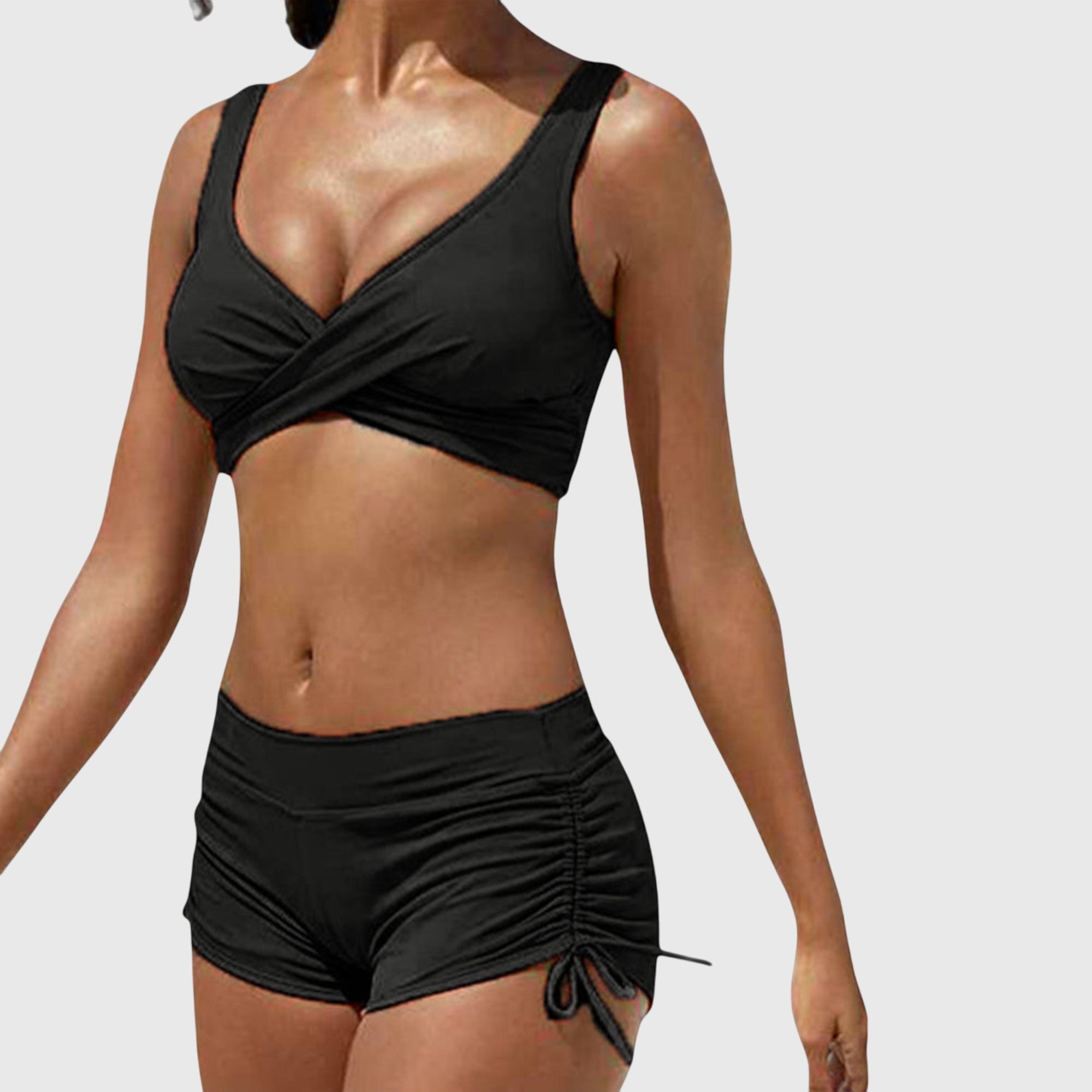The Hills Nashville Zoe Women's Two-Piece Bikini Swimsuit Camo