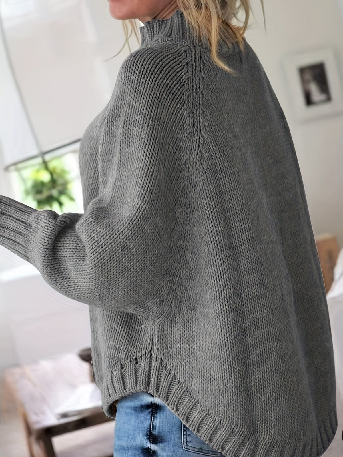 Harper & Wells Women's Corinne High-Neck Cable-Knit Sweater
