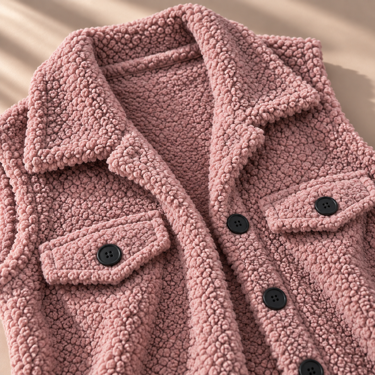 Unisex Frances Teddy Vest Fleece