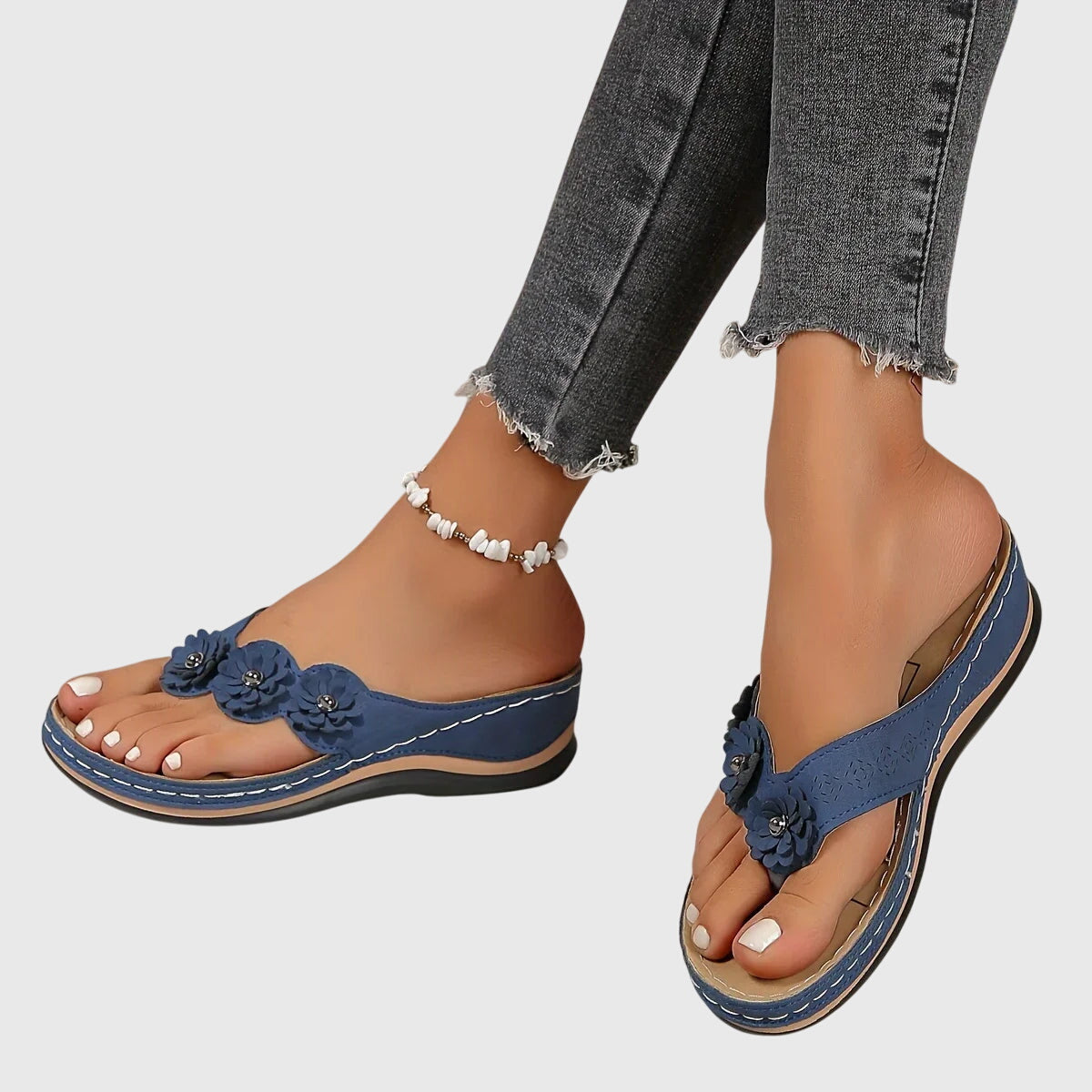 The Hills Nashville Alexis Women's Orthopedic Flip Flops Arch Support