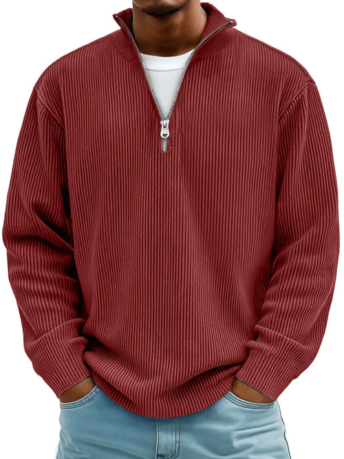 Clarkson New York Calixto Men's Half-Zip Pullover Sweater