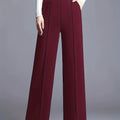 Haven Beck Women's Claudia High-Waisted Wide-Leg Pants