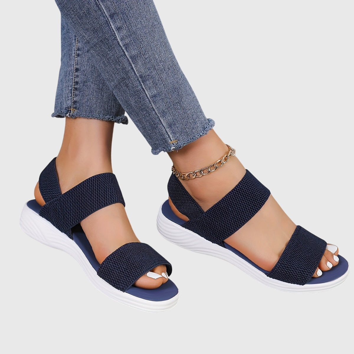 Emila Women's Lightweight Orthopedic Sandals with Adjustable Arch Support Straps