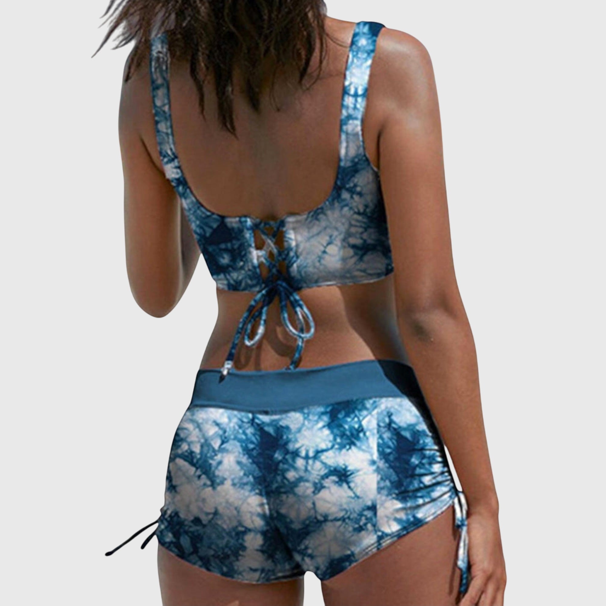 The Hills Nashville Zoe Women's Two-Piece Bikini Swimsuit Camo