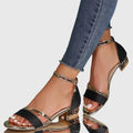 The Hills Nashville Alison Women's Orthopedic Heeled Sandals Adjustable