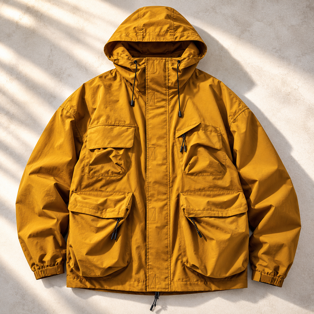 Unisex Pascal Utility Jacket Hooded Cargo