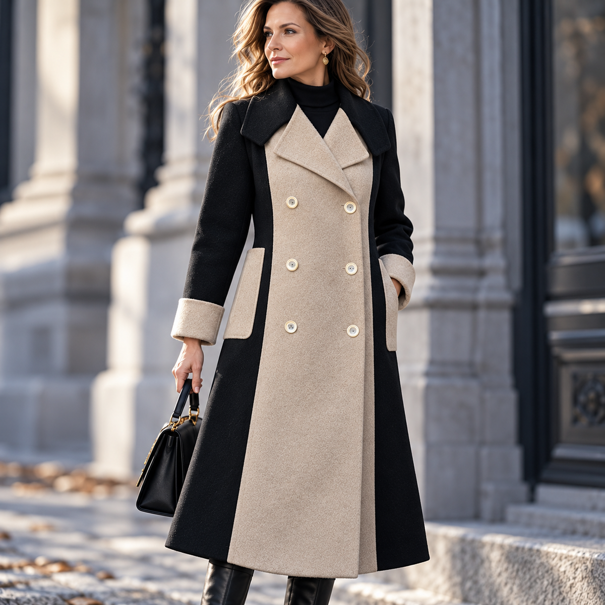 Unisex Helena Belted Coat
