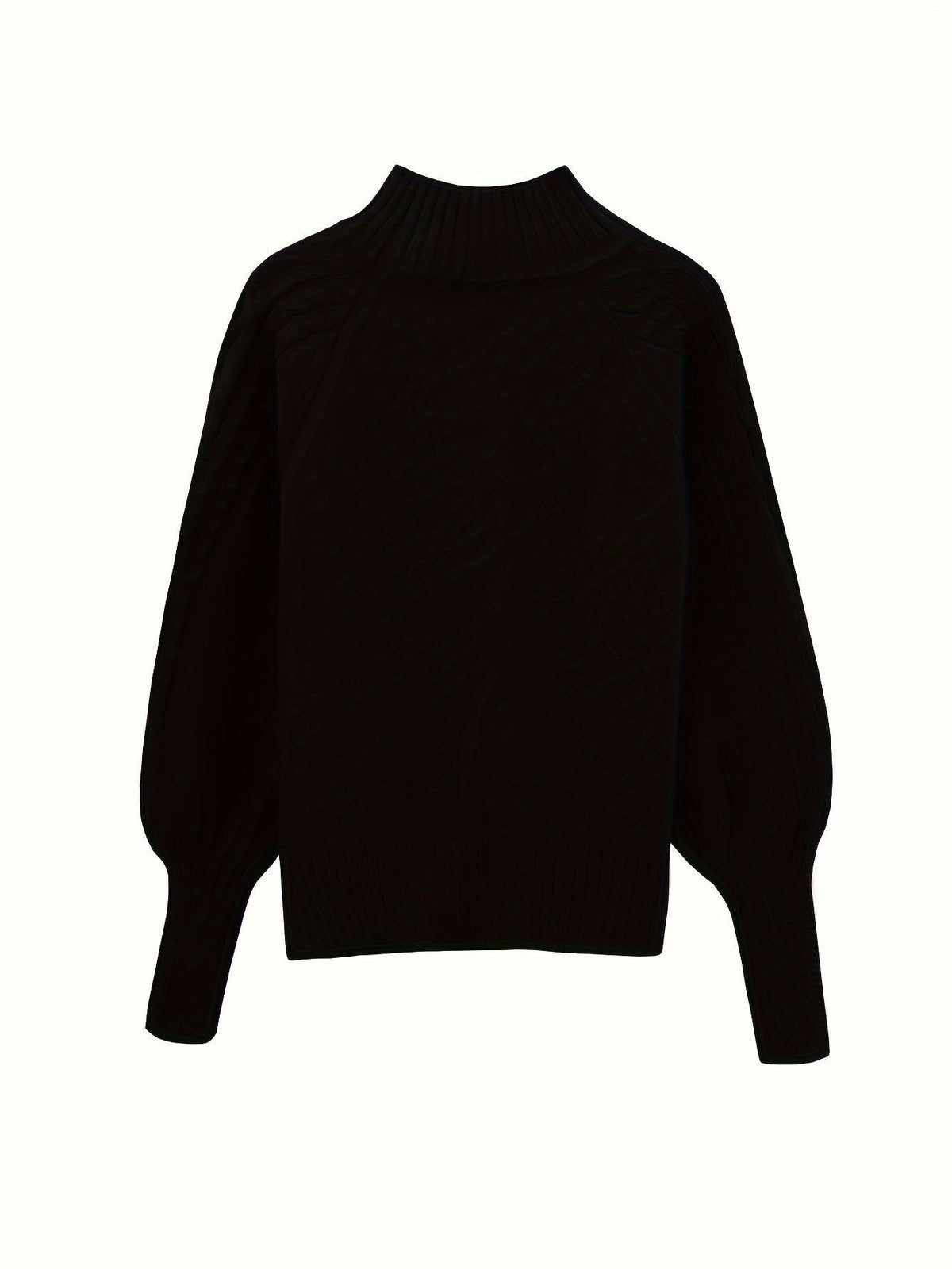 Haven Beck Women's Viviana Chunky Cable Mock Neck Sweater