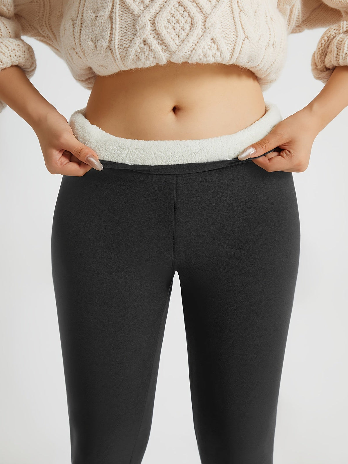 Haven Beck Women's Nerissa Brushed Plush-Lined Leggings